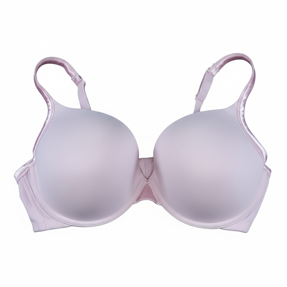 Cacique Intimates Pink Cotton Lightly Lined T-Shirt Bra 44DD